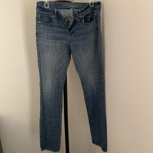 AE skinny stretch jeans size 10 long